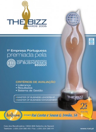 Grupo Rui Costa e Sousa & Irmão ganha Prémio nos Estados Unidos